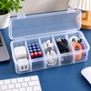 Clear Cable Organizer Box for Charging Cords and Accessories –