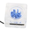 PC Water Flow Meter Indicator G1/4 Thread 3 Way Acrylic