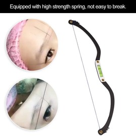 Regla marcadora para tatuaje de cejas con esponja de fuerte adsorción para un diseño preciso y rápido – Ideal para profesionales del microblading y uso doméstico.