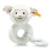 Steiff 242328 Soft Cuddly Friends Lita Lamb Gripping Ring -