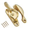 TERF® Traditional Vintage Polished Brass Sash Window Lock Catch Latch