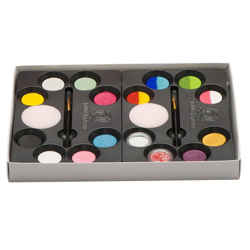 EULENSPIEGEL Schminkpalette Hello Princess 21 Teile