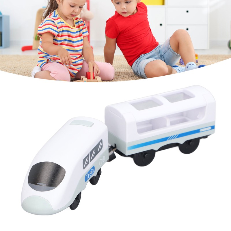 Magnetic Connection Train Battery Operated Electric Train Toys With Locomotive