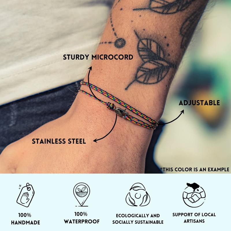Made by Nami Thin Wrap Bracelet Men & Women with