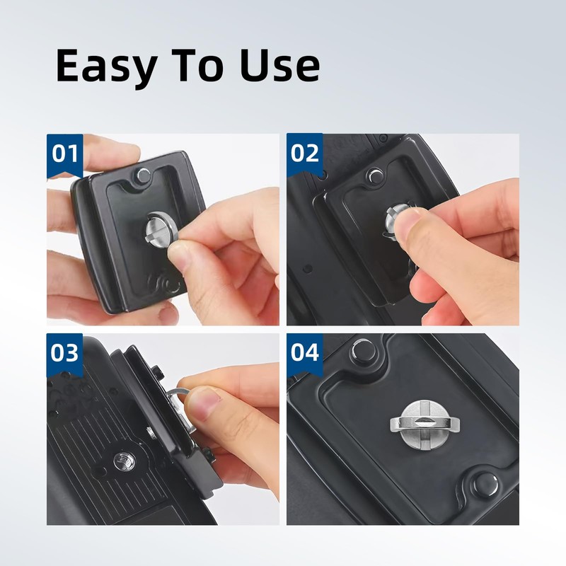 1/4 Inch Camera Mounting Screw, Pack of 5, Camera Tripod
