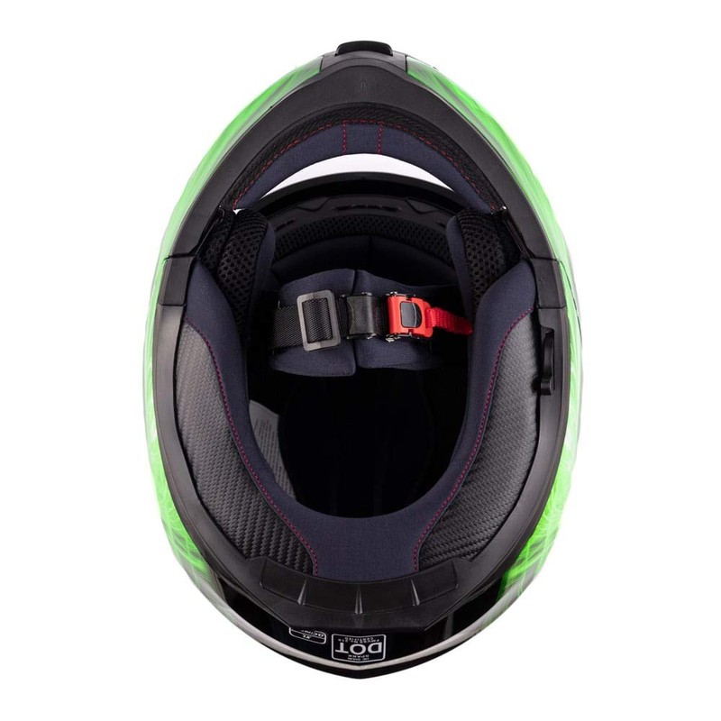 Typhoon TH158 Adult Modular Motorcycle Helmet DOT Dual Visor Full