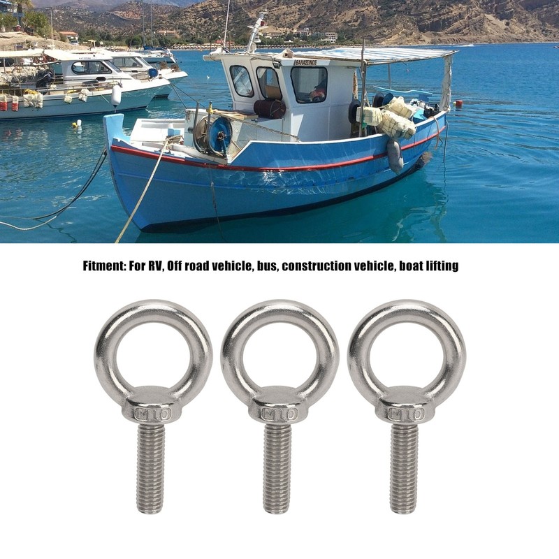 Lifting Shoulder Eye Bolt Stainless Steel Versatile High Hardness Hanger