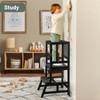 COSYLAND Toddler Standing Tower - Adjustable Height Toddler Kitchen Stool