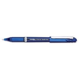 Pentel Bln25c Energel Nv Liquid Gel Pen.5Mm, Blue Barrel, Blue Ink, Dozen