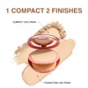 Lakme Unreal Dual Cover Pressed Powder, 2 In 1 Compact