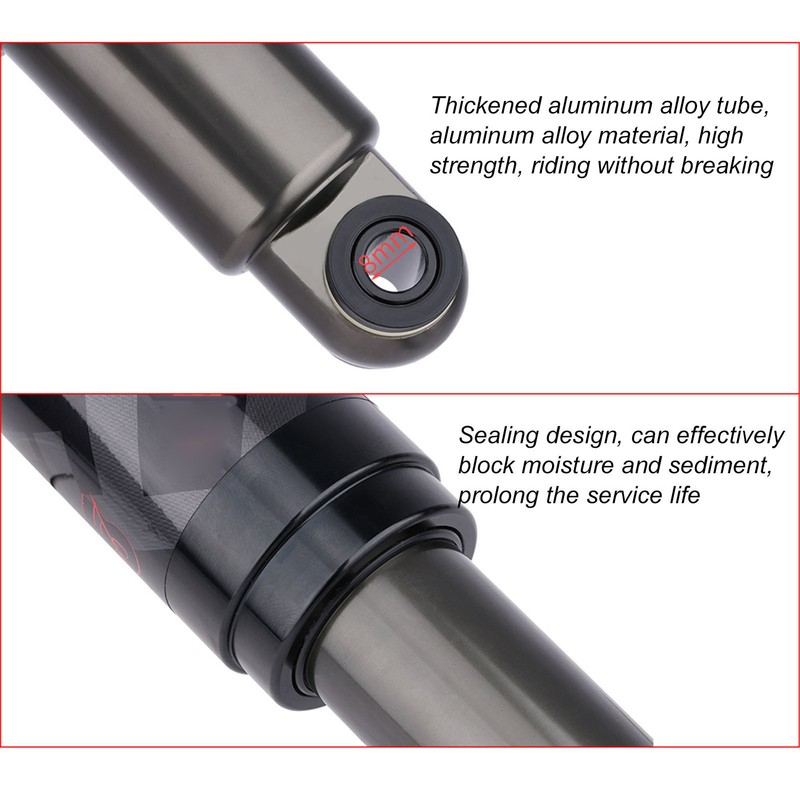 MEROCA 125mm Hydraulic Rear Shock Absorber Aluminium Alloy Mountain Bike