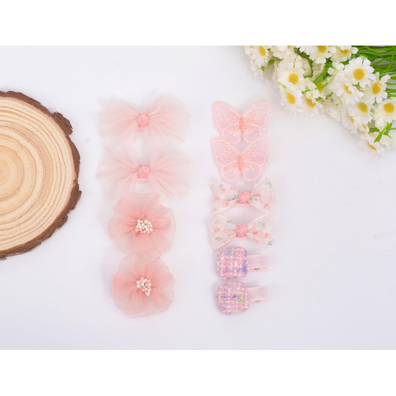 Bianhuan Baby Hair Clips, Set of 10