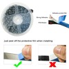 Tesfish 5M RGB LED Strip Light 12V Black PCB Board