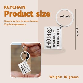 Funny Valentines Day Gifts for Boyfriend Girlfriend Birthday Gifts for Husband Wife Gag Keychain Gift for Fiance Fiancee Wedding Gifts for Couple Bf Gf Engagement Gift for Him Her Wifey Hubby