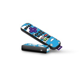 MightySkins Skin Compatible with Roku Express Remote - Unicorn Clouds | Protective, Durable, and Unique Vinyl Decal wrap Cover | Easy to Apply, Remove, and Change Styles | Made in The USA