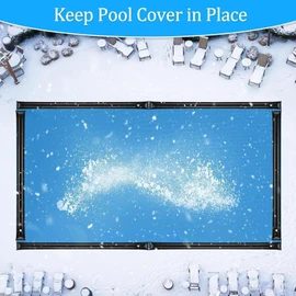Water Bags for Pool Cover | Swimming Pool Cover Weights | Leakproof Weights for Caretakers Vacation Home Owners Seasonal Residents Companies