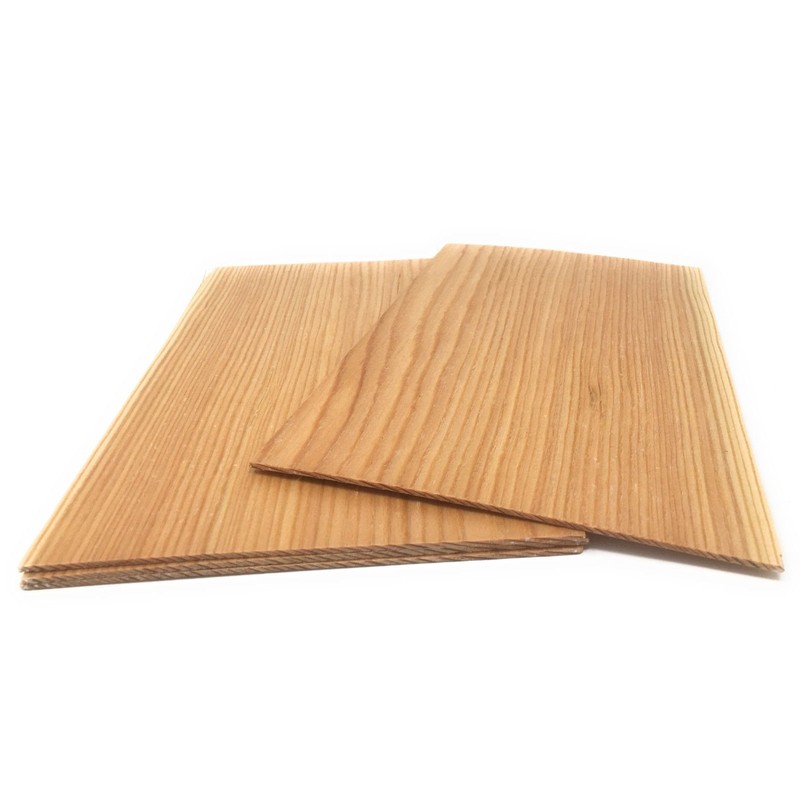 Veneer Set, 9 Strong Veneers in Oak Larch Mahogany Walnut