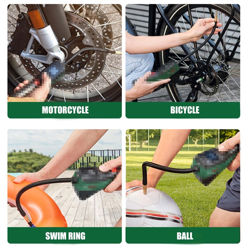 Lumi Zenva Multifunctional valve adapter set for car tyres, bicycles