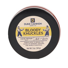 Duke Cannon Supply Co. - Bloody Knuckles Hand Repair Balm, Unscented (5 oz) Superior Grade Hand Protection and Repair Cream for Hard Working Hands