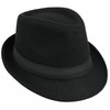 JowTreex Classic Fedoras Hats Short Brim Panama Jazz Hat Trilby