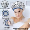 ZUWIJEQ Pack of 9 Heat Caps, Aluminium Foil Shower Caps,