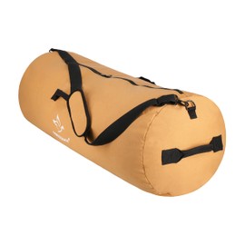 WHITEDUCK HOPLITE Heavy Duty Military Canvas Duffel Bag, Military & Army Cargo Style, Foldable Tactical Outdoor Bag Duffle bag- Outdoors, Travel, Storage (Tan, Medium 21" x 36")