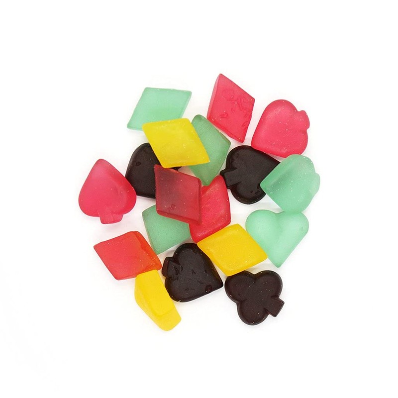 Sugarless Confectioney Casino Fruit Jellies Asset 70 g