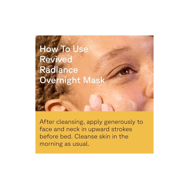 Acure Mascarilla Nocturna Rejuvenecedora Suaviza Apariencia Líneas Expresión Mejora Elasticidad