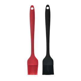 SDKZBFC 2 Stück Silikon Backpinsel, Küche Pastry Brush, Backen Silikonpinsel, Basting Gebäckbürste, BBQ Pinsel für Grillen, Gebäck, Rühren, Backen, Kochen