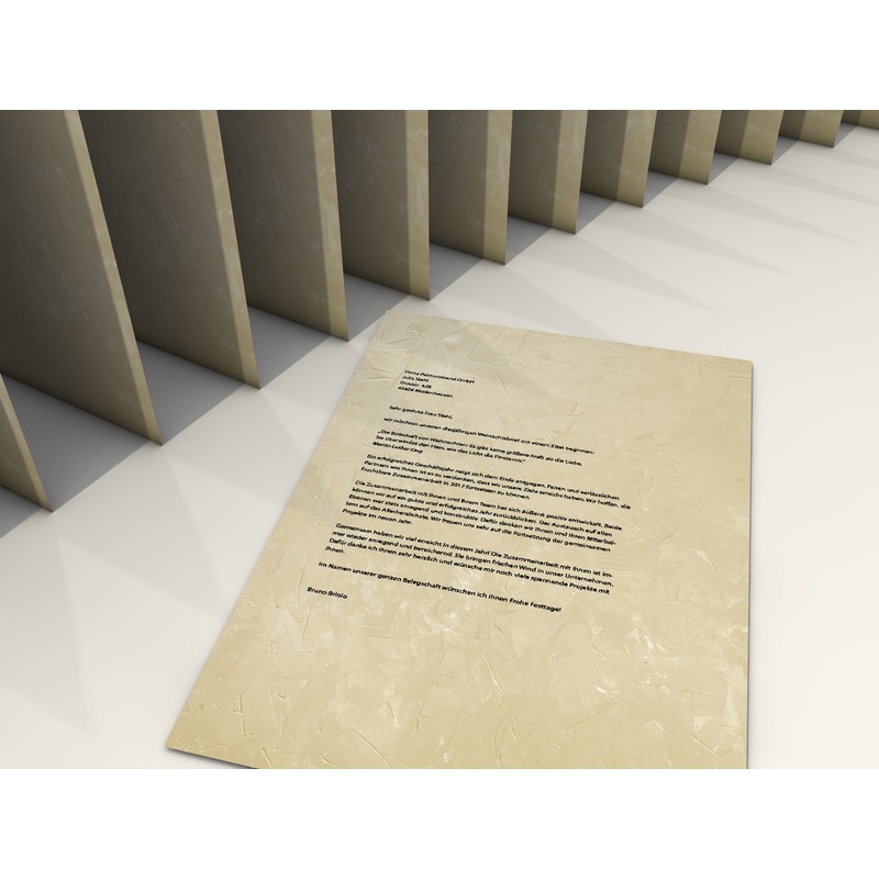 100 Sheets Writing Paper with Designs - Marble, Granite, Spatula