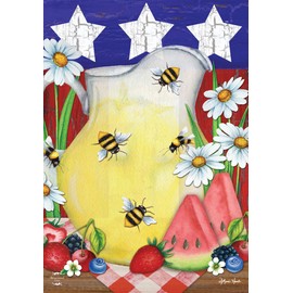 American Summer Garden Flag 18" x 12.5" Briarwood Lane