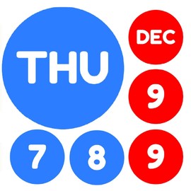 900 Days Week Month Dots 10mm Glossy Teacher Reward Stickers Spot Stickers Journal Stickers