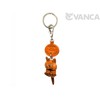 Cat Dangle Genuine Leather Cat Keychain Bankakraft Leather Story (Made