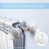 16mm Radiator Pipe Covers Chrome – White Radiator Pipe Collars