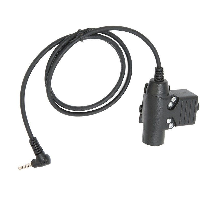 7.1mm Telescopic Throat Microphone Earpiece U94 PTT Suitable for Yaese
