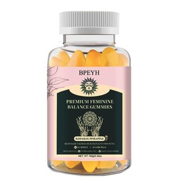 BPEYH -Women's Balance Gummies Bromelain Supplement Natural Supplement Women's VitaminsHawaiian Pineapple-60 Gummies 30 Servings - Specification: 1pc