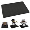 Fire Bowl Mat, Fire Pit Underlay, 3 Layers, Large, Black,