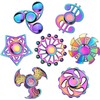 Rainbow Fidget Spinner Metal, Finger Hand Spinner for Kids Adults,