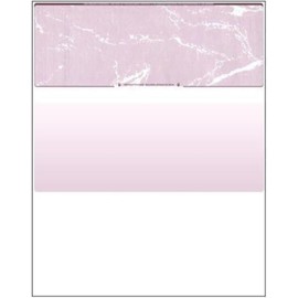 Compuchecks Check on Top Blank Check Paper - 1000 Pack, Quick-Books & Laser Printer Compatible - Security Business Checks with Voucher - 8.5" x 11" Burgundy Marble