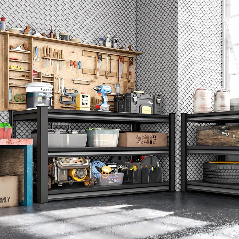 Metal Garage Shelving for Storage - 40" W x 16"