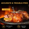 Wireless Bluetooth Meat Thermometer with 2 Ultra-Thin Probes, Smart Digital