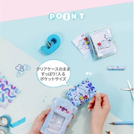 Solomon Shoji BT21 FKB_Photo Card Keychain Ver.2 Fluffy Fluffy (RJ) PHOTOCARD HOLDER BT21-FKB-RJ