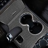 TEAMWILL Carbon Fiber Console Gear Shift Panel Cover Trim Fit