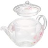 Laura Ashley Couture Rose Heat-resistant Glass Pot, 17.3 fl oz