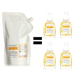 kosmatology Orange Sweetness (Orange) Organic Foaming Hand Soap Refill Bag, 34 fl oz
