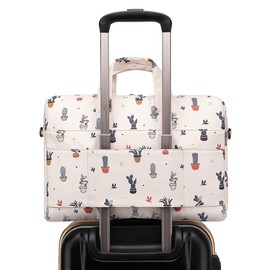 DACHEE Potted Pattern 15 inch Waterproof Laptop Shoulder Messenger Bag for 14 Inch to15.6 inch Laptop laptop Case