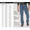 Wrangler Men's Free-to-Stretch Relaxed Fit Jean, Marine, 40W x 36L