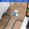 GOSYSONG USB C Printer Cable 20ft, High Speed USB C