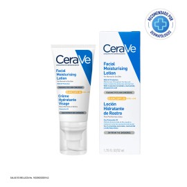 CeraVe Loción Hidratante de Rostro FPS30 | Protege de los Rayos del Sol | Hidrata y Repara la Barrera Protectora de la Piel | Fácil Aplicación | No Obstruye los Poros | 52ml | 1.75oz