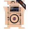 Pioneer CDJ 3000 Skin | 7 Neutral Colors Choices |